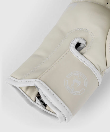 Guantes de Box Venum Elite (Marfil / Blanco) (Disponible por Encargo)