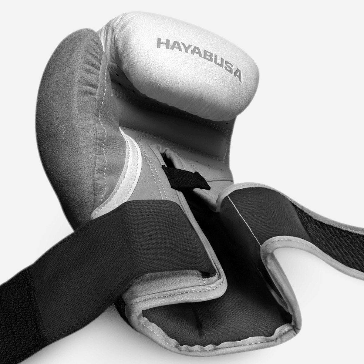 Guantes de Box Hayabusa T3 (Blanco / Gris) (Disponible por Encargo)