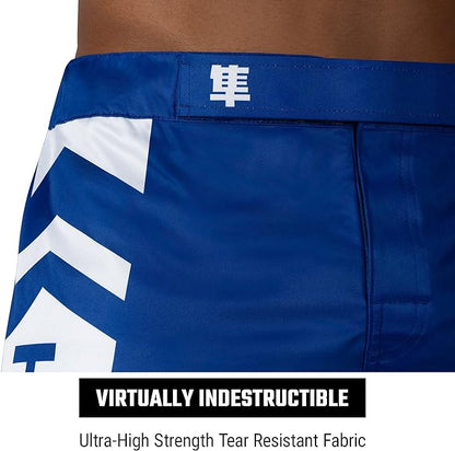 Fightshorts Hayabusa Icon (Largos) (Azul / Blanco) (Disponible por Encargo)