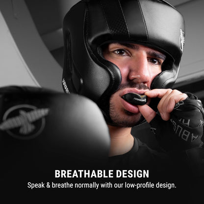 Bucal Hayabusa Combat (Negro / Dorado) (Disponible en Costa Rica y por Encargo)