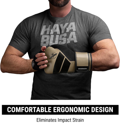 Guantes de Box Hayabusa S4 (Musgo / Negro) (Disponible por Encargo)