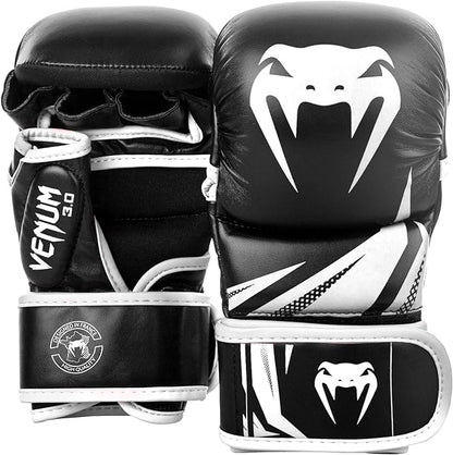 Guantes de MMA Venum Challenger 3.0 (Sparring) (Negro / Blanco) (Disponible por Encargo)
