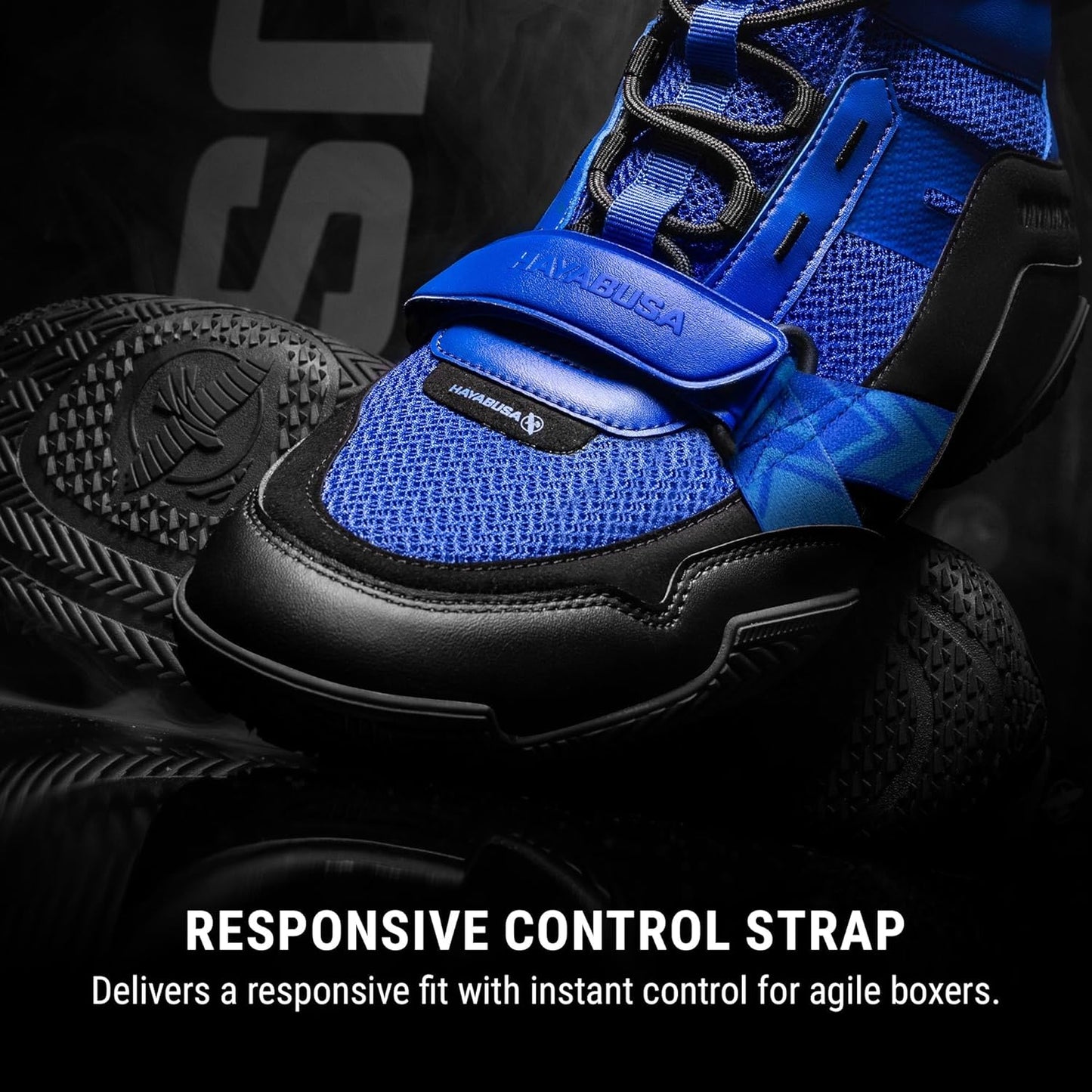 Zapatos de Box Hayabusa Strike (Azul) (Disponible por Encargo)