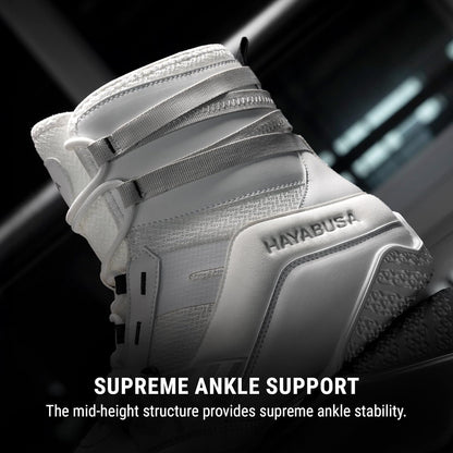 Zapatos de Box Hayabusa Strike (Blanco) (Disponible por Encargo)