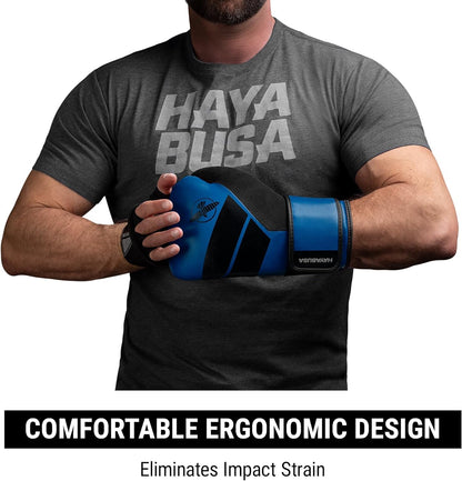 Guantes de Box Hayabusa S4 (Azul / Negro) (Disponible por Encargo)