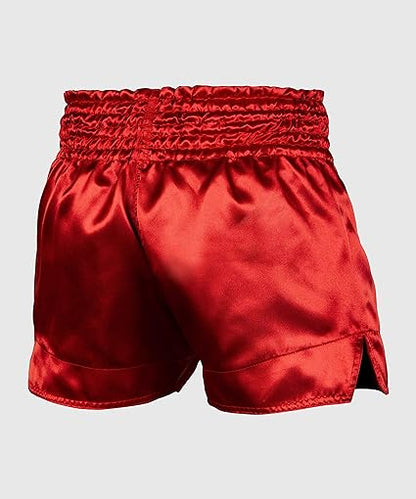 Fightshorts de Muay Thai Venum Classic (Rojo / Dorado) (Disponible por Encargo)