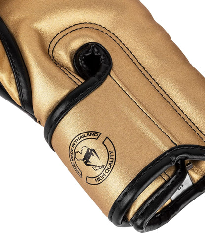 Guantes de Box Venum Elite (Dorado / Negro) (Disponible por Encargo)