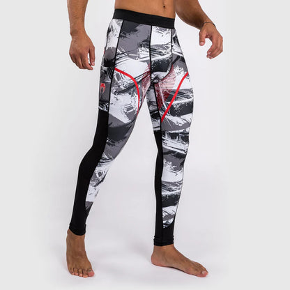 Licra Larga Venum Electron 3.0 (Gris / Rojo) (Disponible por en Costa Rica y Encargo)