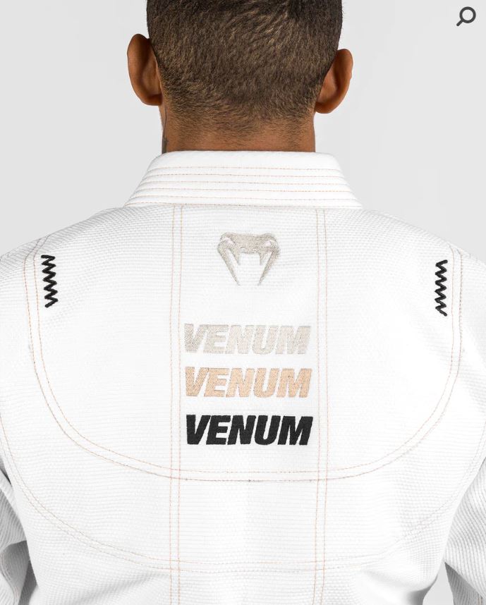 Uniforme de Jiujitsu Brasileño Venum Elite 4.0 (Blanco) (Disponible por Encargo)