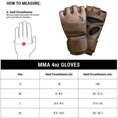 Guantes de MMA Hayabusa T3 LX (Café) (Disponible por Encargo)