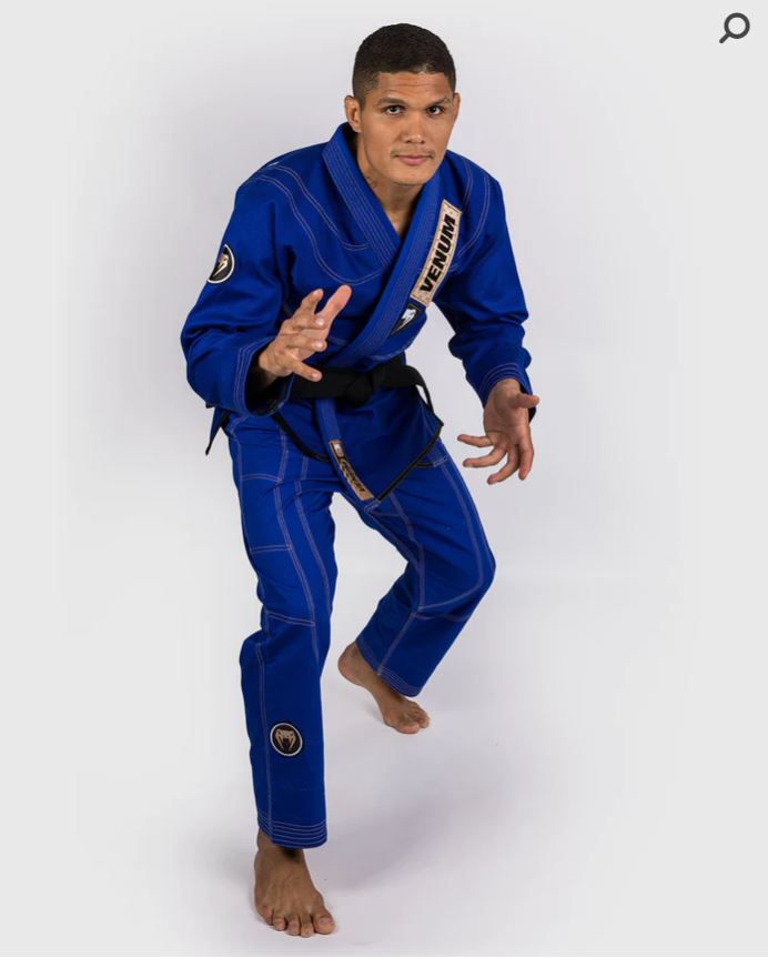 Uniforme de Jiujitsu Brasileño Venum Elite 4.0 (Azul) (Disponible por Encargo)