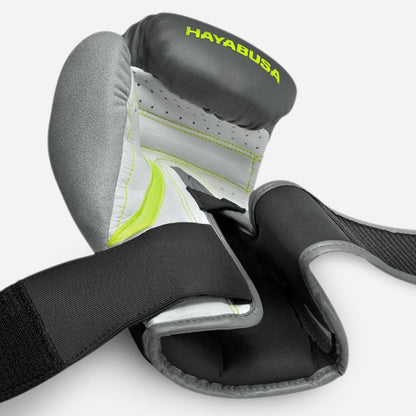 Guantes de Box Hayabusa T3 (Gris / Verde) (Disponible por Encargo)