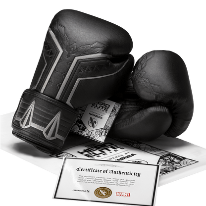 Guantes de Box Hayabusa T3 Edición Black Panther (Marvel) (Disponible por Encargo)