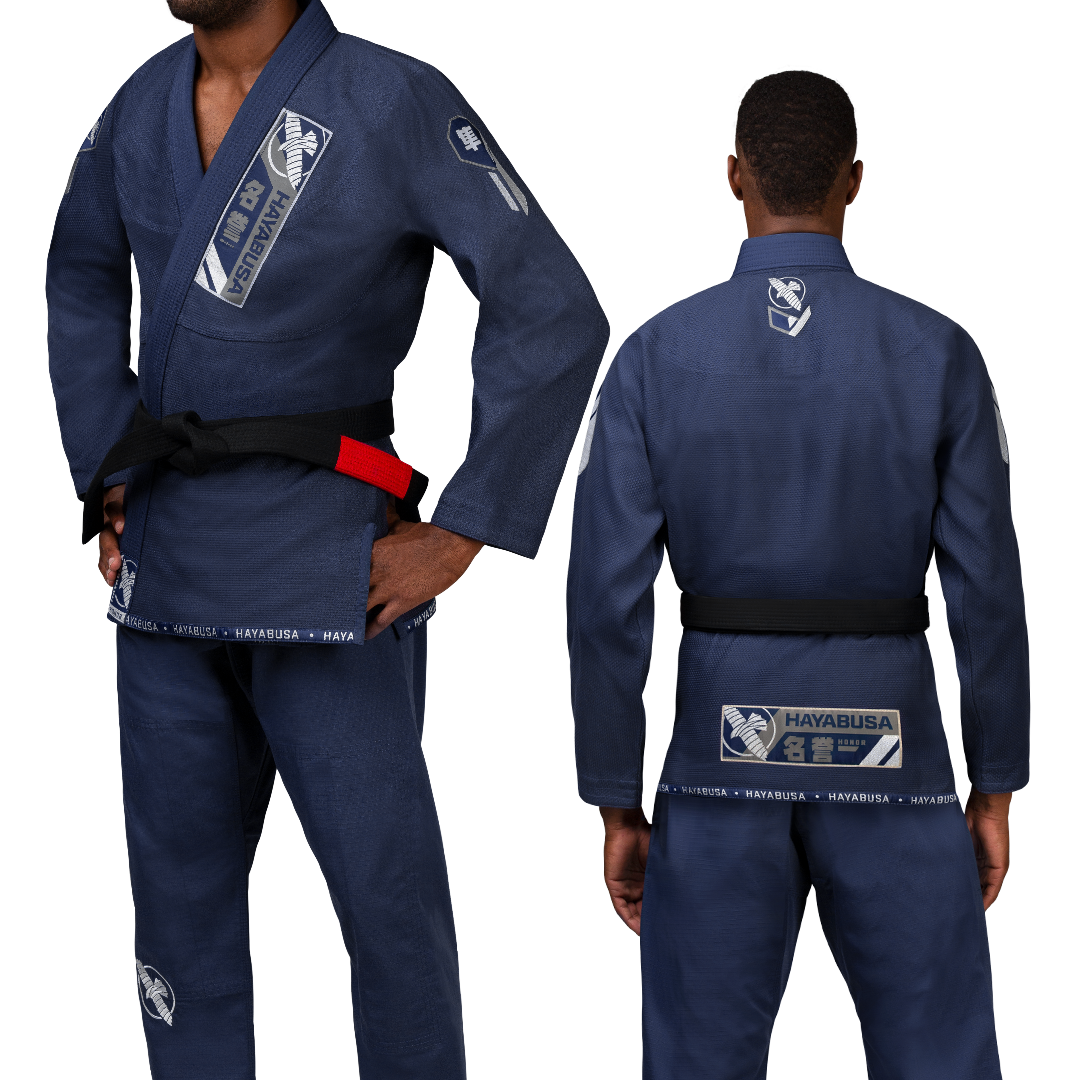 Uniforme de Jiujitsu Brasileño Liviano Hayabusa Ascend (Azul) (Disponible por Encargo)
