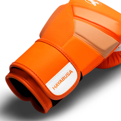 Guantes de Box Hayabusa T3 Neón (Anaranjado / Blanco) (Disponible por Encargo)