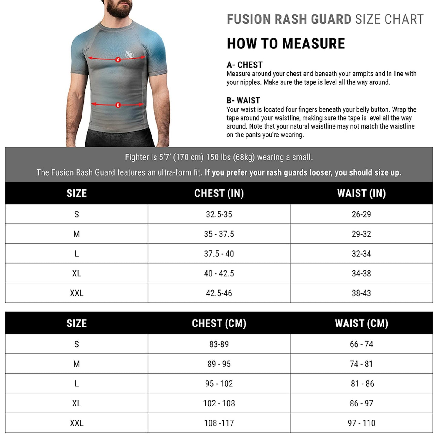 Rashguard Manga Corta para Hombre Hayabusa Fusion (Gris / Celeste) (Disponible por Encargo)