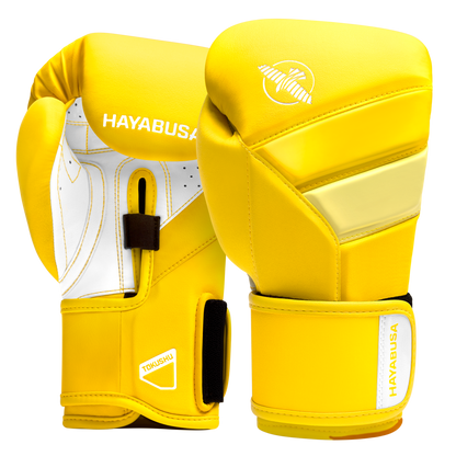 Guantes de Box Hayabusa T3 Neón (Amarillo / Blanco) (Disponible por Encargo)