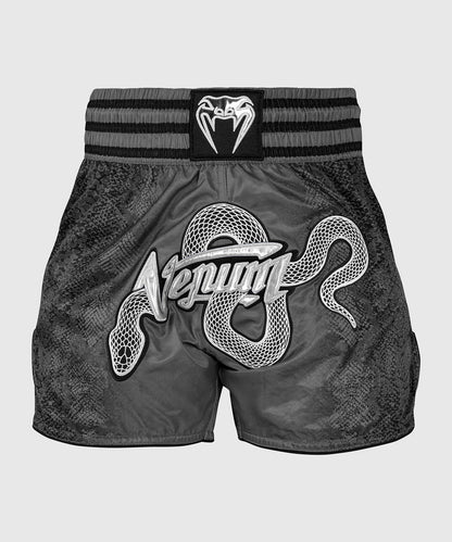 Fightshorts de Muay Thai para Mujer Venum Amazonia (Gris) (Disponible por Encargo)