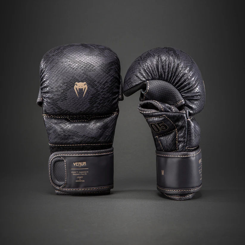 Guantes de MMA Venum Impact Evo Scales (Sparring) (Morado Oscuro) (Disponible en Costa Rica)