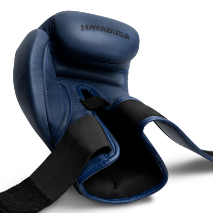 Guantes de Box Hayabusa T3 de Cuero de Lujo (Azul) (Disponible por Encargo)