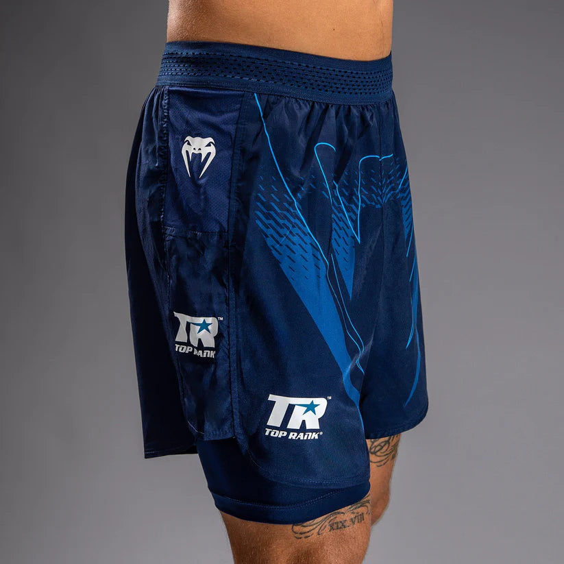 Shorts de Entrenamiento para Hombre Venum x Top Rank (Azul) (Disponible en Costa Rica)