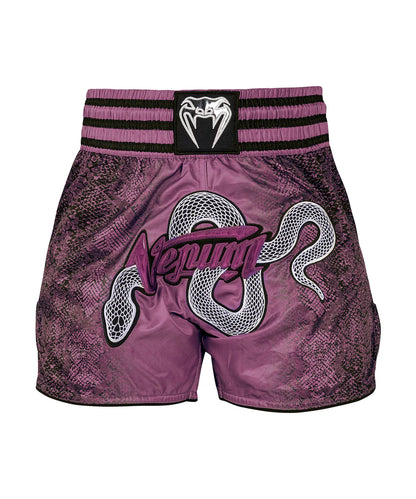 Fightshorts de Muay Thai para Mujer Venum Amazonia (Morado) (Disponible en Costa Rica y por Encargo)