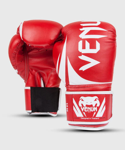 Guantes de Box Venum Challenger 2.0 (Rojo / Blanco) (Disponible en Costa Rica y por Encargo)