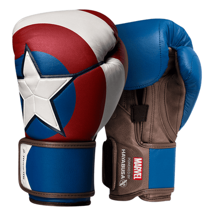 Guantes de Box Hayabusa T3 Edición Capitán América Steve Rogers (Marvel) (Disponible por Encargo)