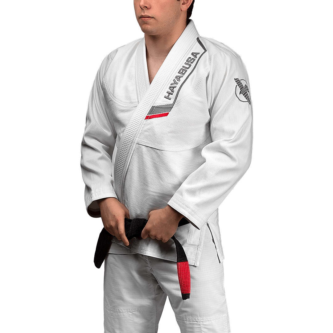 Uniforme de Jiujitsu Brasileño Liviano Hayabusa Ultra-Lightweight (Blanco) (Disponible por Encargo)