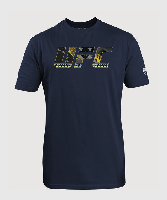 Camiseta para Hombre Venum UFC Unrivaled Julianna Peña (Azul Oscuro) (Disponible por Encargo)