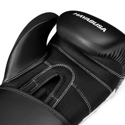 Guantes de Box Hayabusa S4 (Negro / Blanco) (Disponible por Encargo)