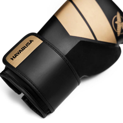Guantes de Box Hayabusa S4 (Negro / Dorado) (Disponible por Encargo)
