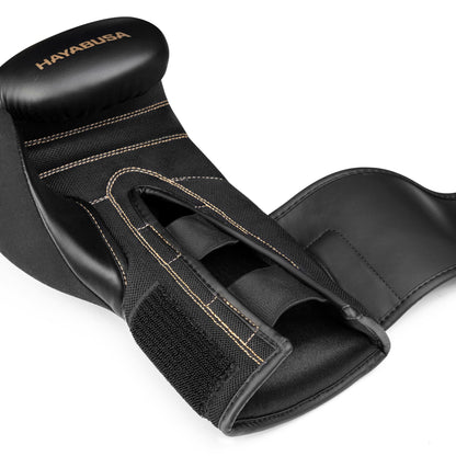 Guantes de Box Hayabusa S4 (Negro / Dorado) (Disponible por Encargo)
