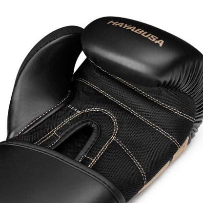Guantes de Box Hayabusa S4 (Negro / Dorado) (Disponible por Encargo)