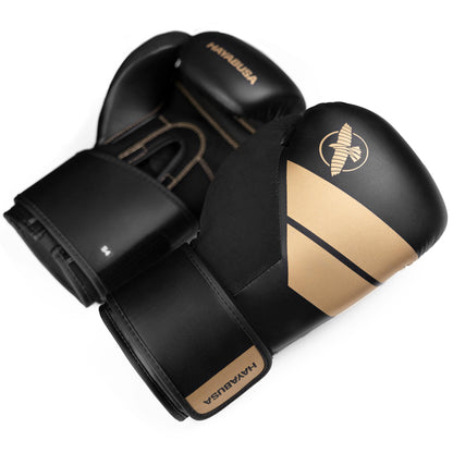 Guantes de Box Hayabusa S4 (Negro / Dorado) (Disponible por Encargo)
