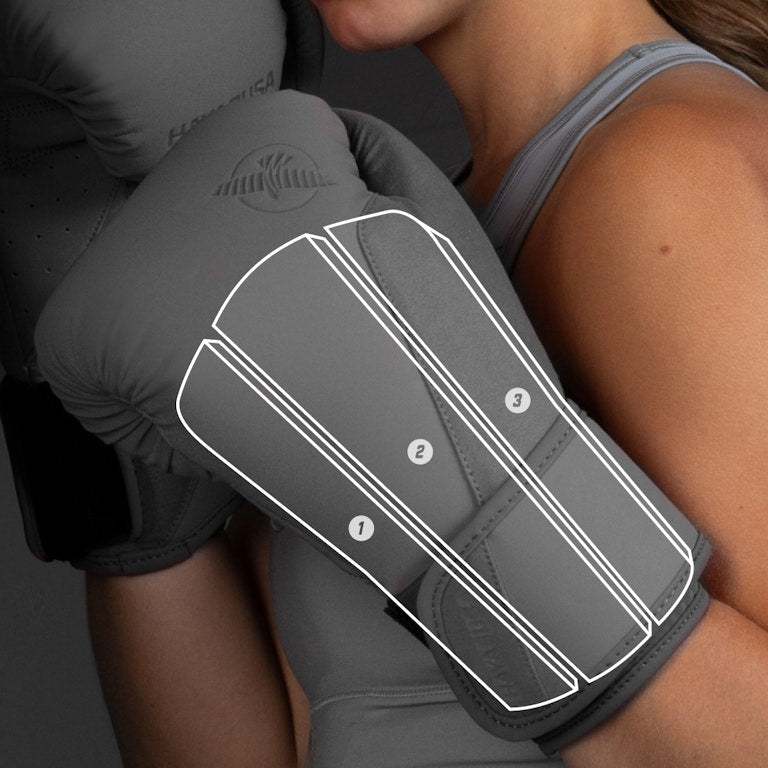 Guantes de Box Hayabusa T360 (Gris) (Disponible por Encargo)