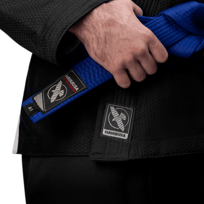 Uniforme de Jiujitsu Brasileño Hayabusa Essential Jiujitsu (Negro) (Disponible por Encargo)