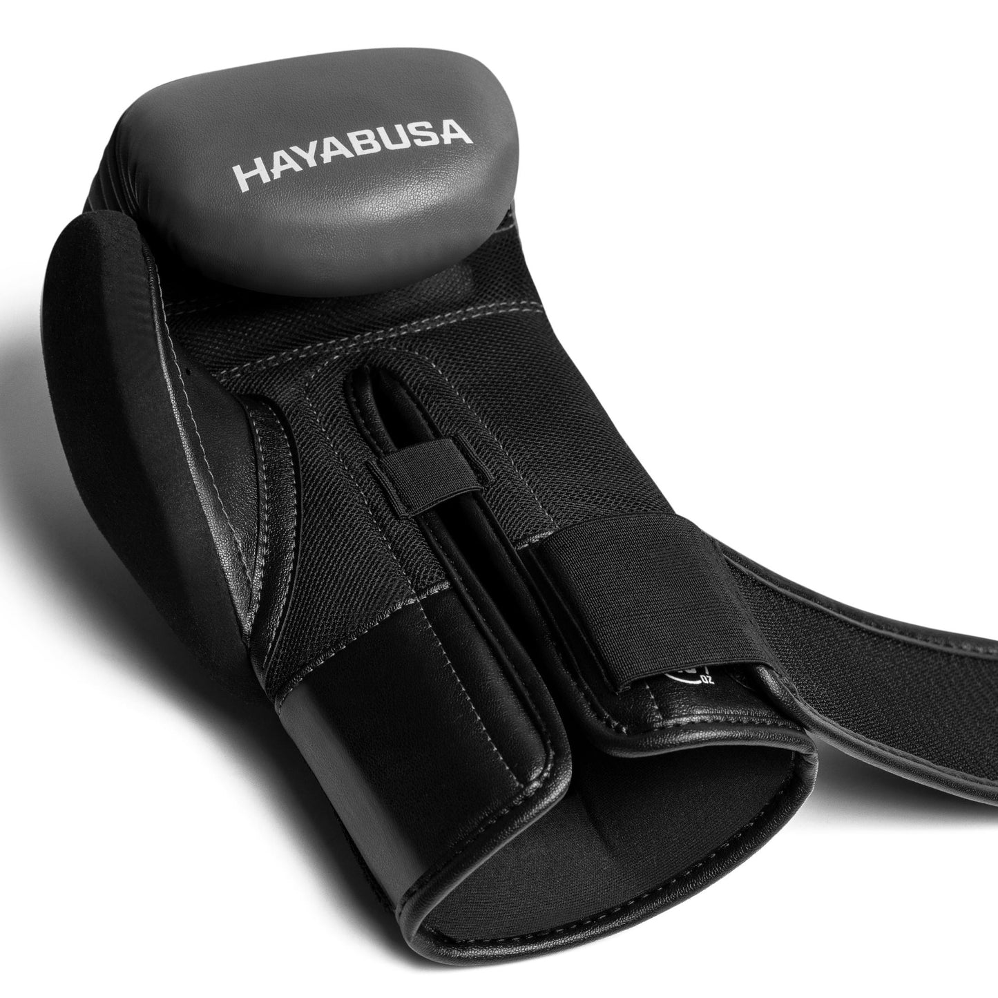 Guantes de Box Hayabusa E1 para Niños (Negro / Gris) (Disponible por Encargo)