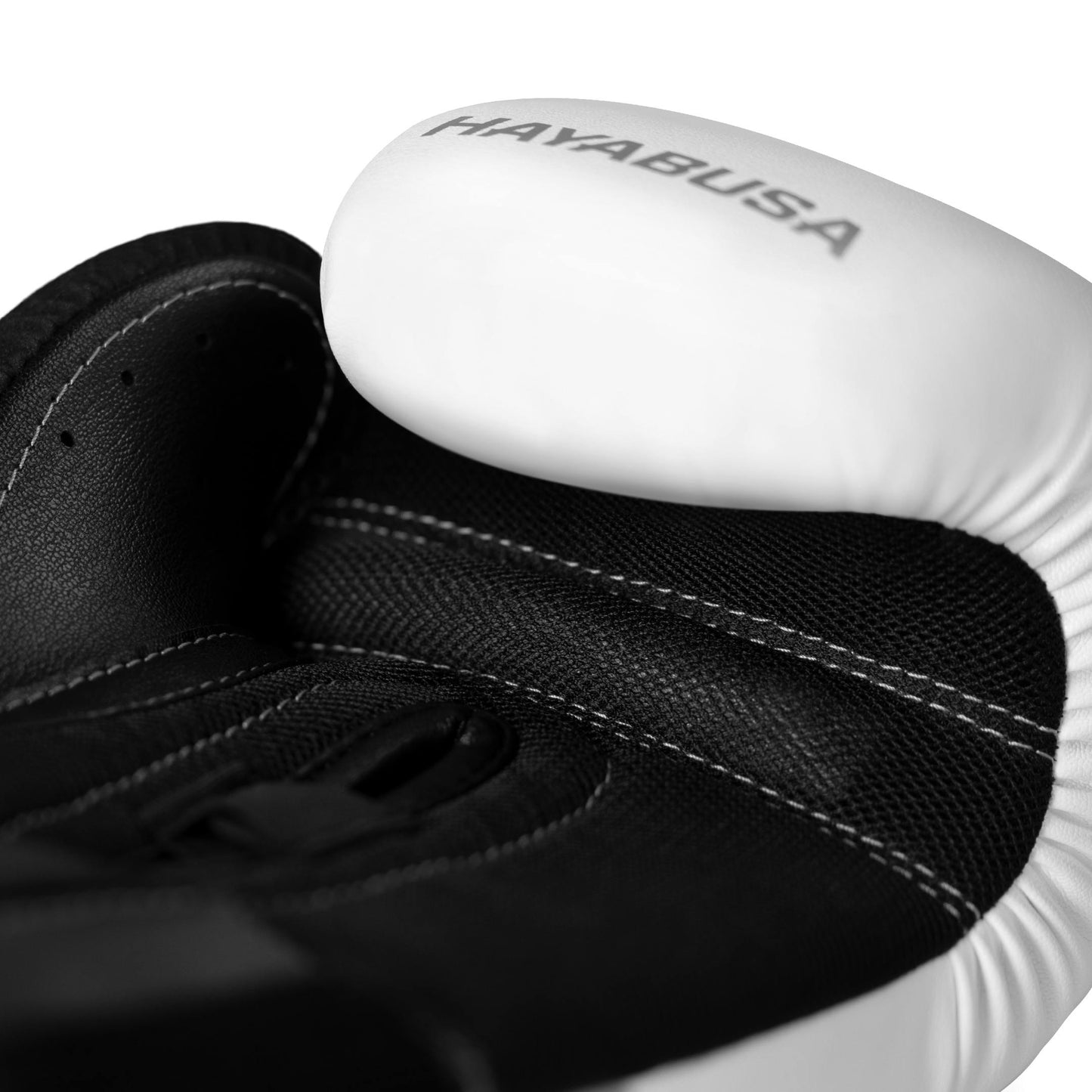Guantes de Box Hayabusa E1 (Blanco / Gris) (Disponible por Encargo)