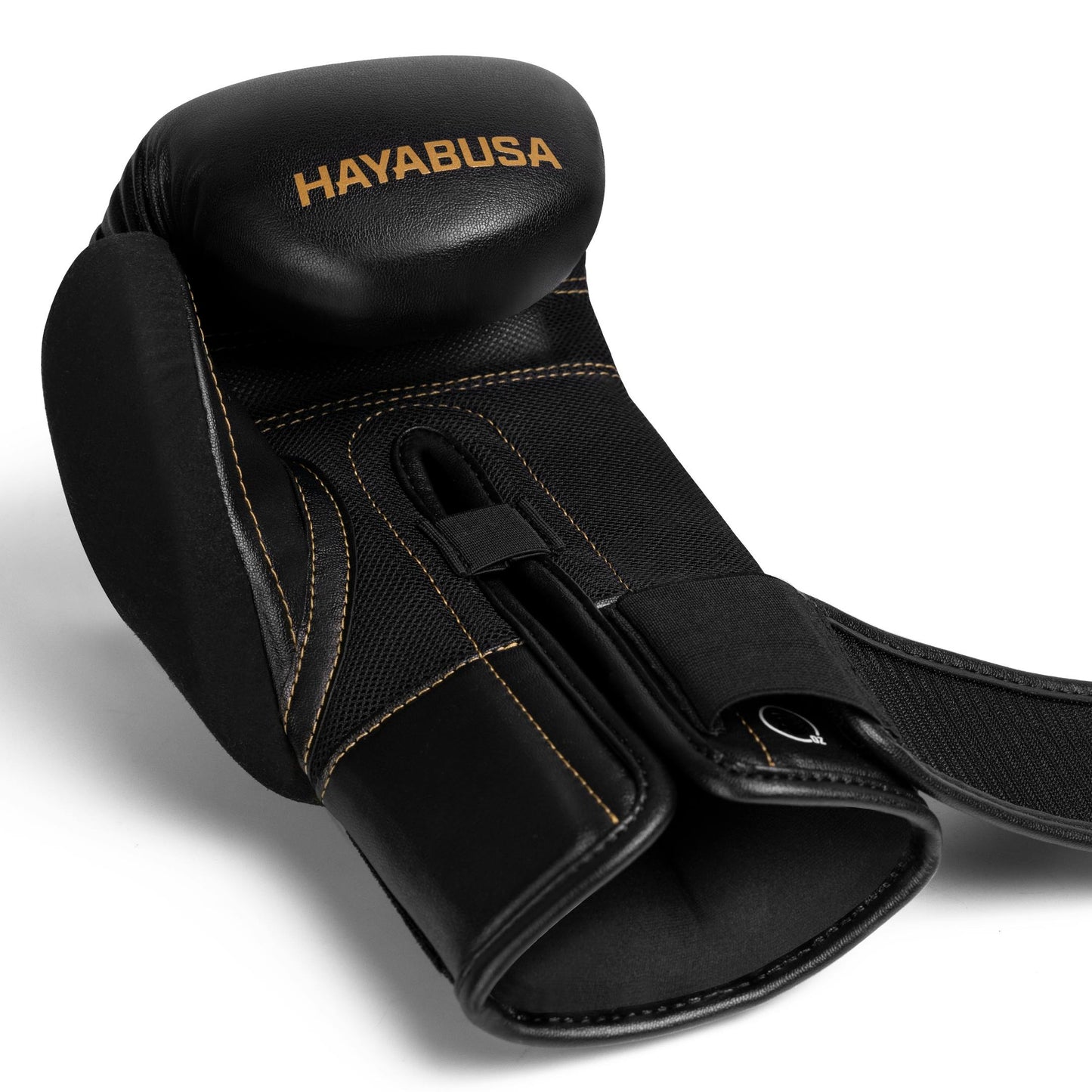 Guantes de Box Hayabusa E1 (Negro / Dorado) (Disponible por Encargo)