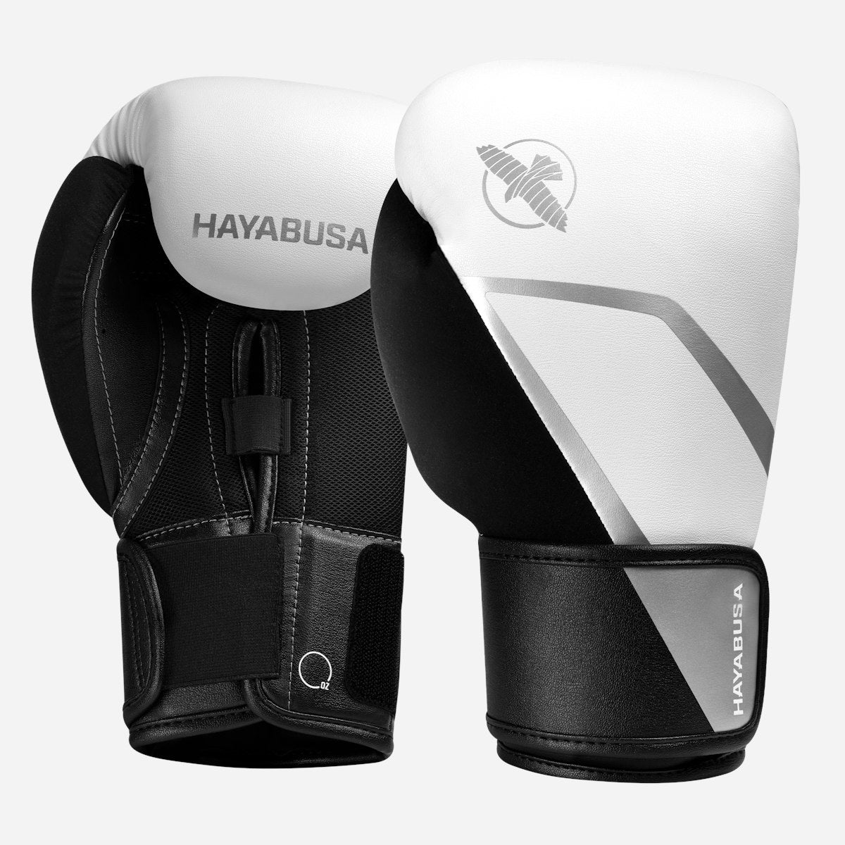 Guantes de Box Hayabusa E1 para Niños (Blanco / Gris) (Disponible por Encargo)