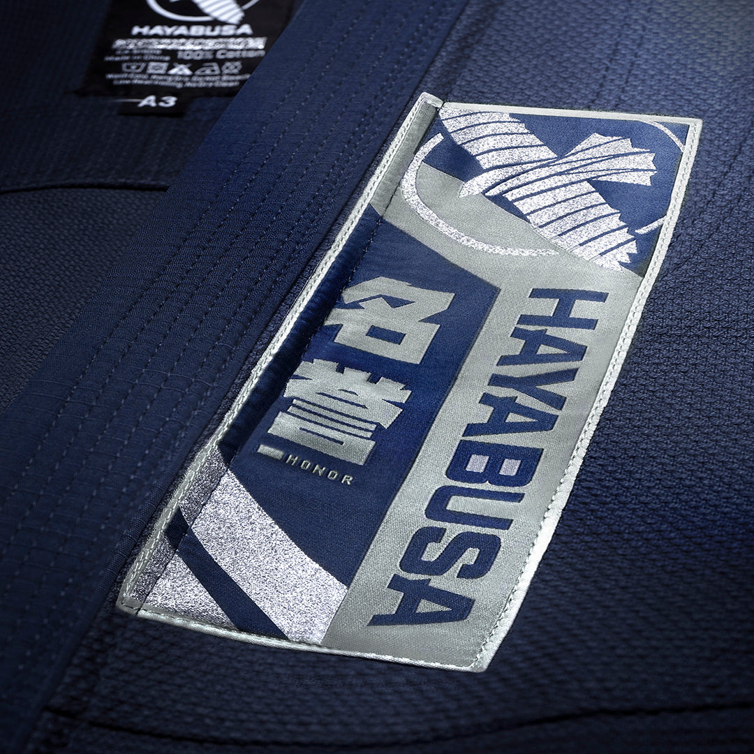 Uniforme de Jiujitsu Brasileño Liviano Hayabusa Ascend (Azul) (Disponible por Encargo)