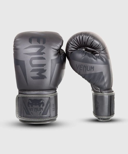 Guantes de Box Venum Elite (Gris / Gris) (Disponible por Encargo)