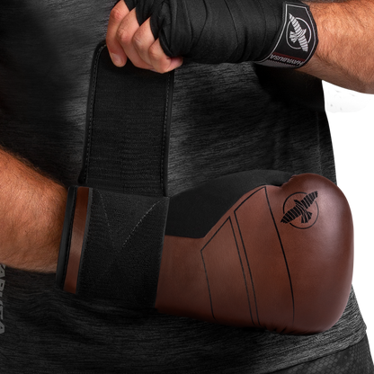 Guantes de Box Hayabusa S4 (Cuero) (Café) (Disponible por Encargo)
