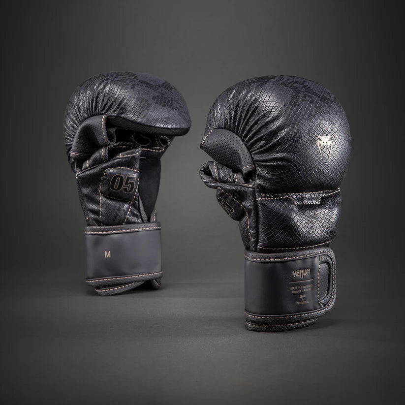 Guantes de MMA Venum Impact Evo Scales (Sparring) (Morado Oscuro) (Disponible en Costa Rica)
