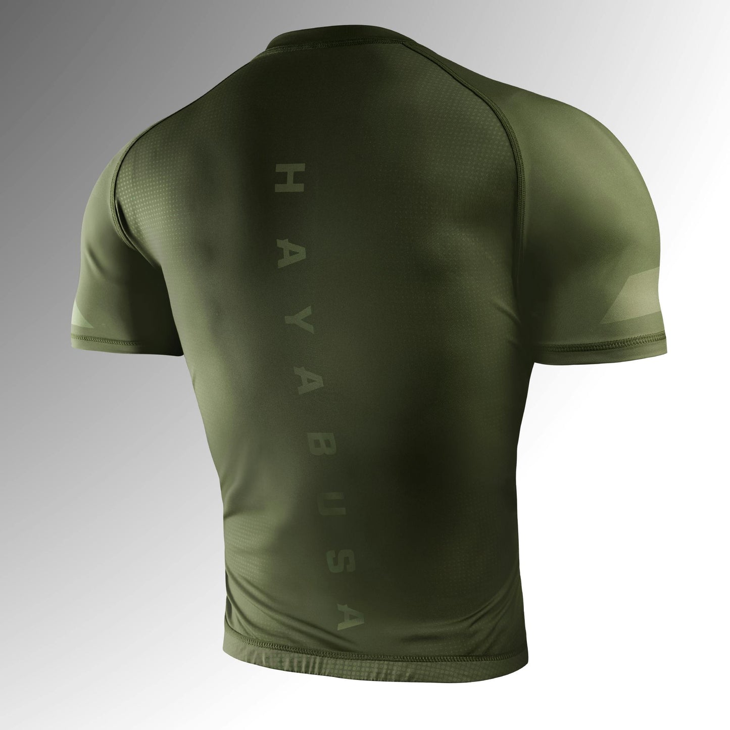 Rashguard Manga Corta para Hombre Hayabusa Core (Verde) (Disponible por Encargo)