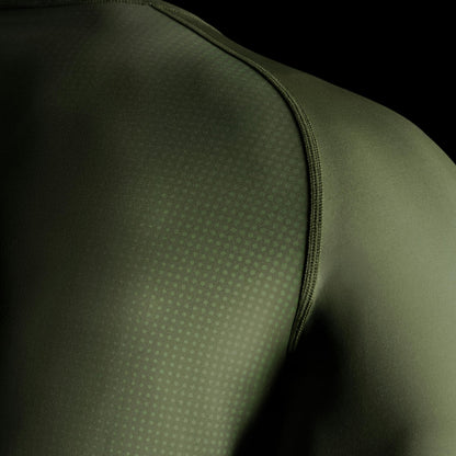 Rashguard Manga Corta para Hombre Hayabusa Core (Verde) (Disponible por Encargo)