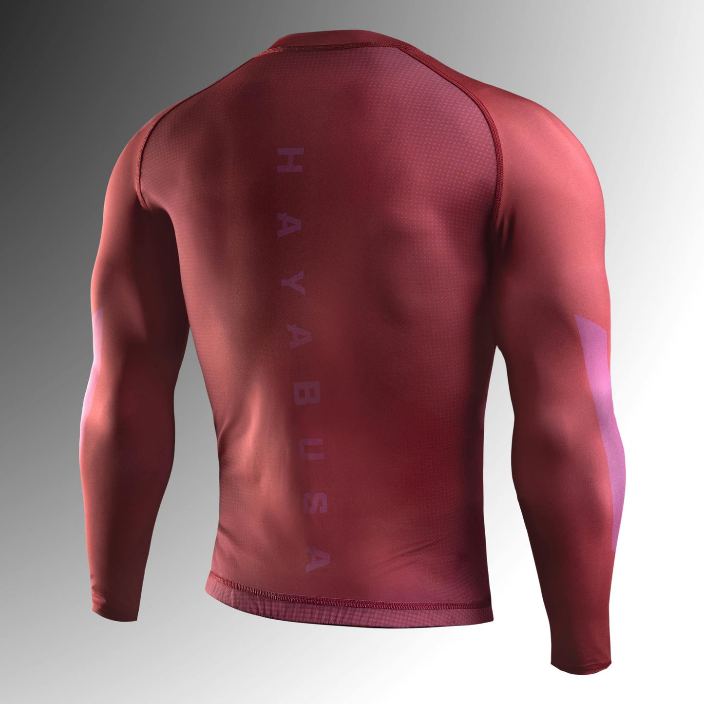 Rashguard Manga Larga para Hombre Hayabusa Core (Rojo) (Disponible por Encargo)
