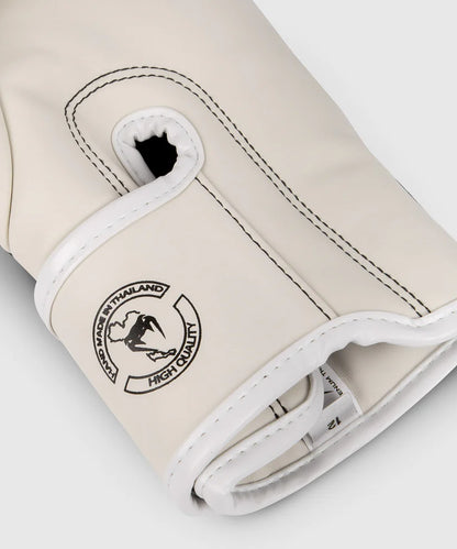 Guantes de Box Venum Elite (Blanco / Negro) (Disponible por Encargo)