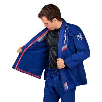 Uniforme de Jiujitsu Brasileño Liviano Hayabusa Ultra-Lightweight (Azul) (Disponible por Encargo)